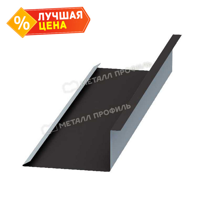 Планка примыкания нижняя 250х122х2000 (ПЭ-01-3020-0.5)